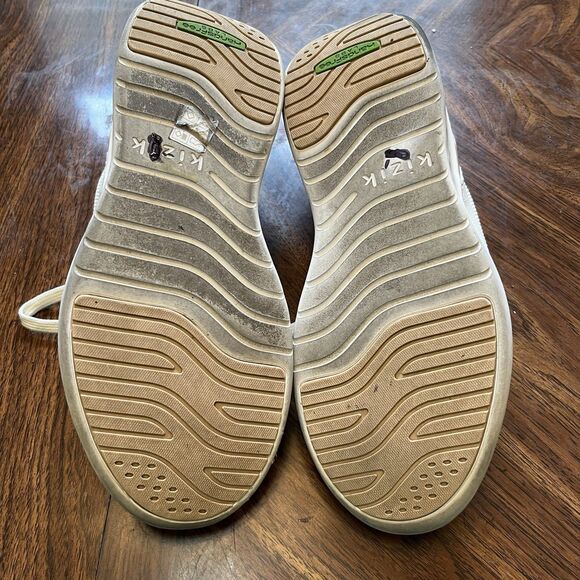 Kizik Athens Womens Size 11 White Cream Athletic Running Walking Shoes Sneakers - Picture 4 of 7